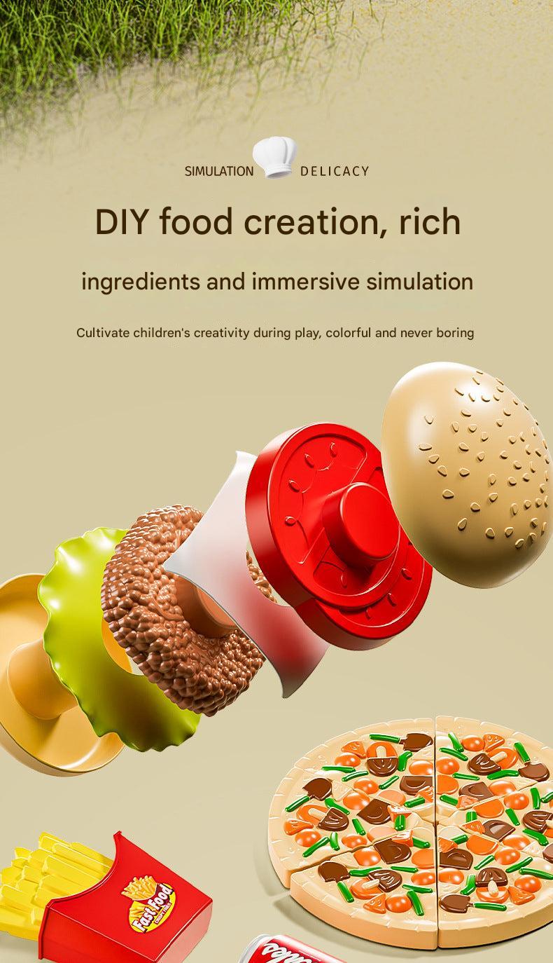 colorful food toys in picnic set image 5