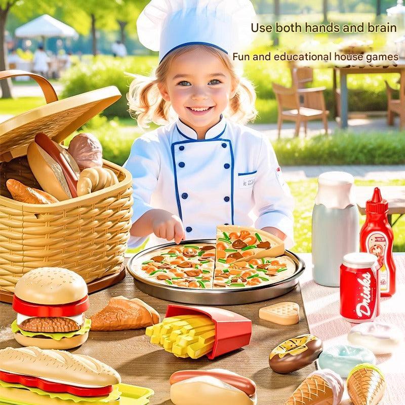 imaginative children's picnic playset image 2