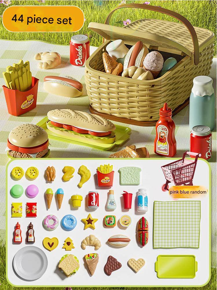pushing portable picnic cart image 8