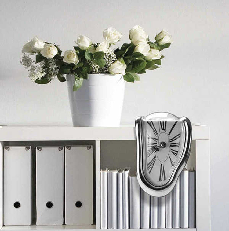 Vintage sport style clock on white background