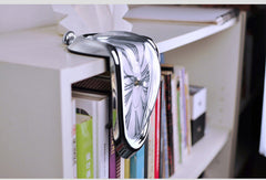Multiple colour options of modern melting clock