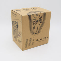 Vintage sport style clock on white background