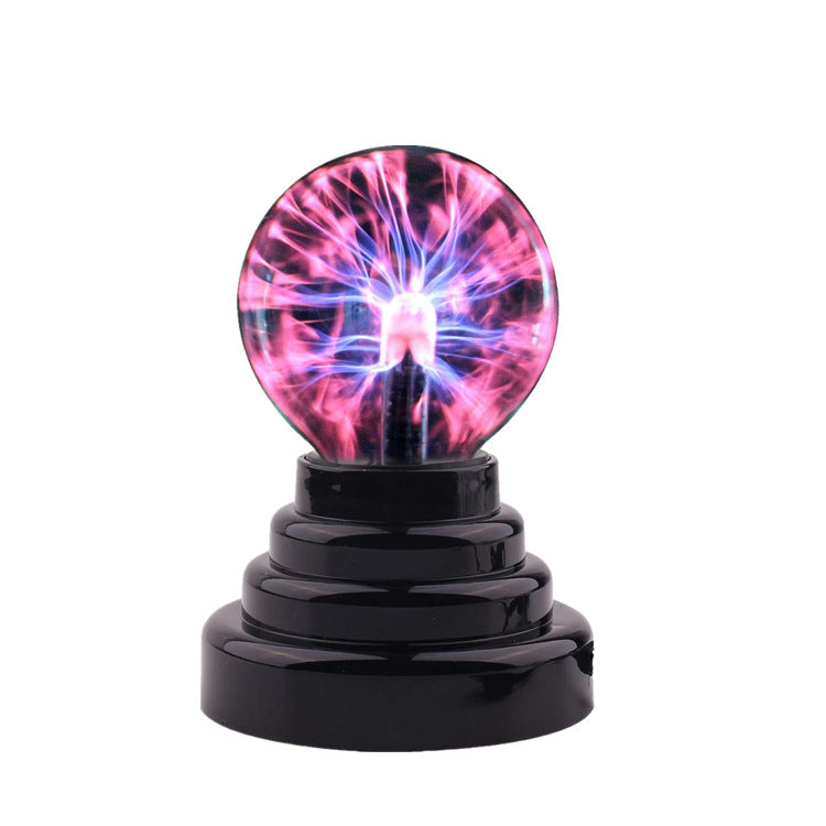 Interactive touch Plasma Lightning Ball Lamp