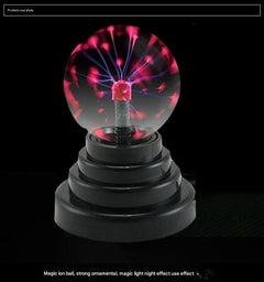 Different scenes of Plasma Ball Lamp lighting