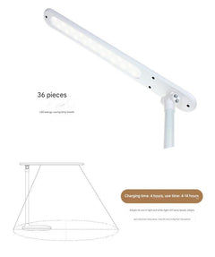 LED desk lamp complementing workspace