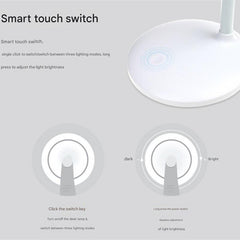 touch control feature of desk lamp
