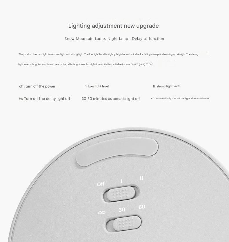 USB rechargeable silicone lamp for kids' bedrooms