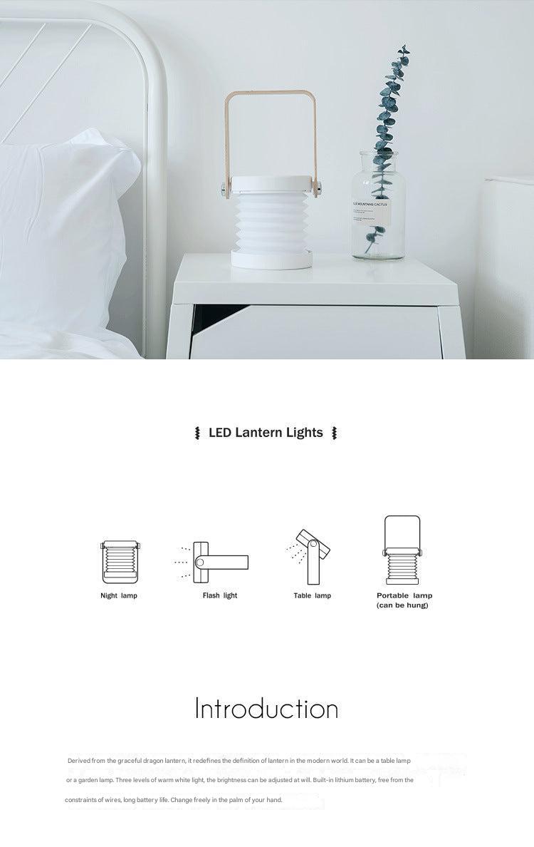 Touch-controlled lamp illuminated in the dark