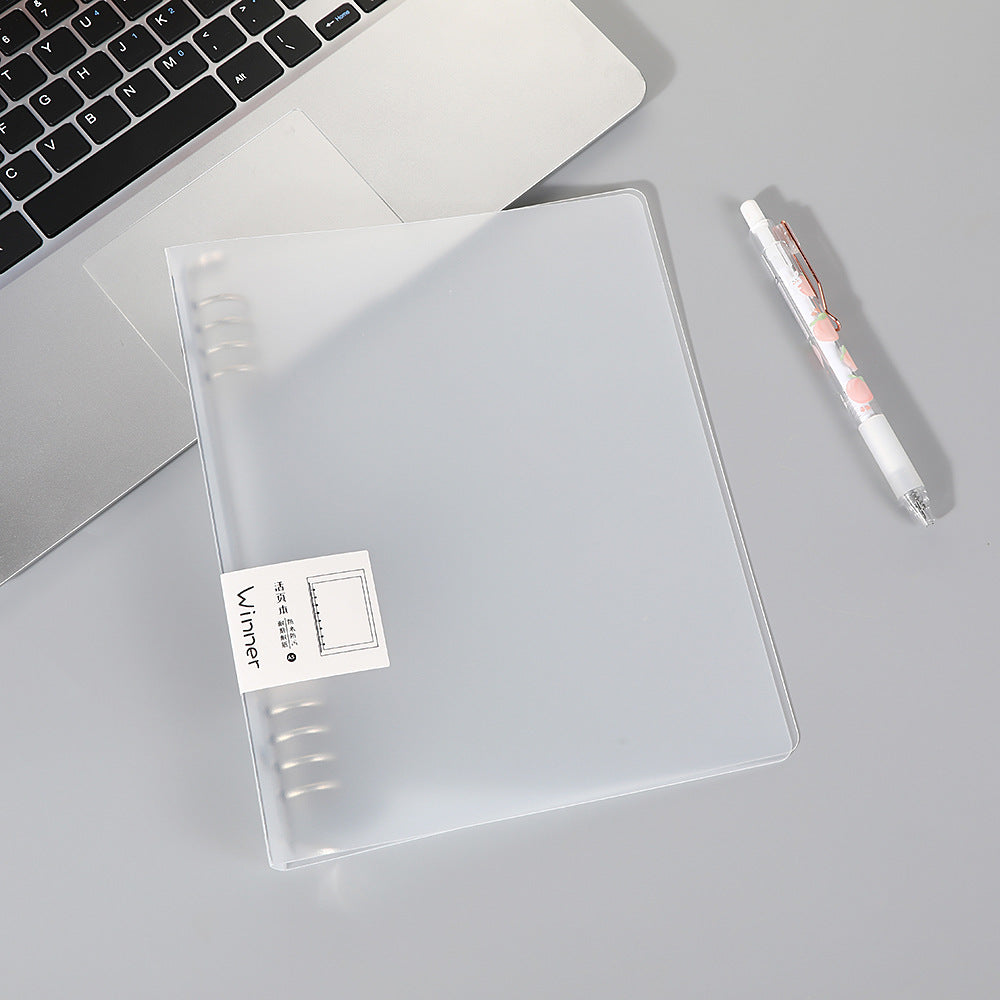 A5 notebook with 60 sheets visible