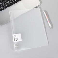 A5 binder showcasing removable sheets