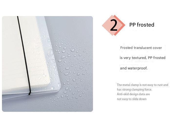 Stylish cover design of A5 notebook