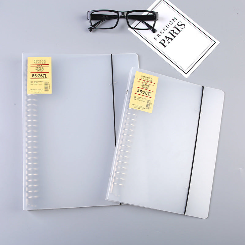 Stylish cover design of A5 notebook