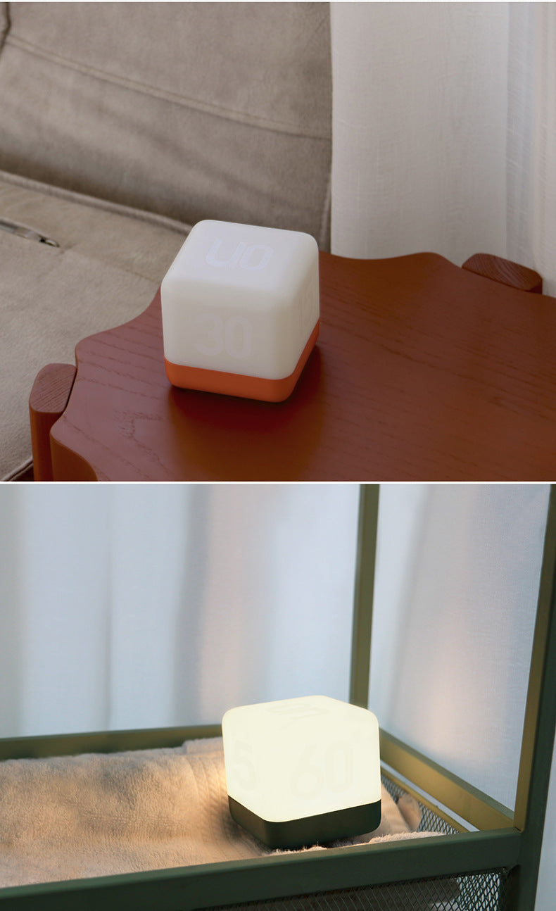 Ambient light cube in soft grey shade