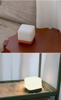 LED nightlight in contemporary setting