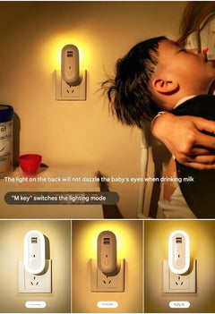LED night light for bedrooms display