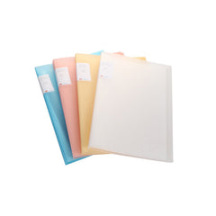 Interior pages showcasing A3 folder