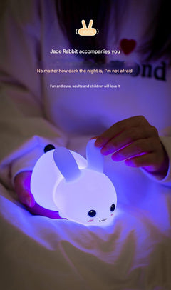 cute rabbit LED light perfect for kids' rooms