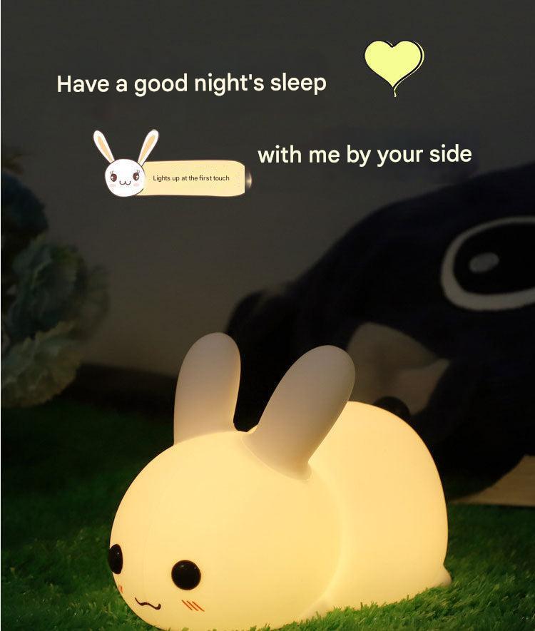 cute rabbit LED light perfect for kids' rooms