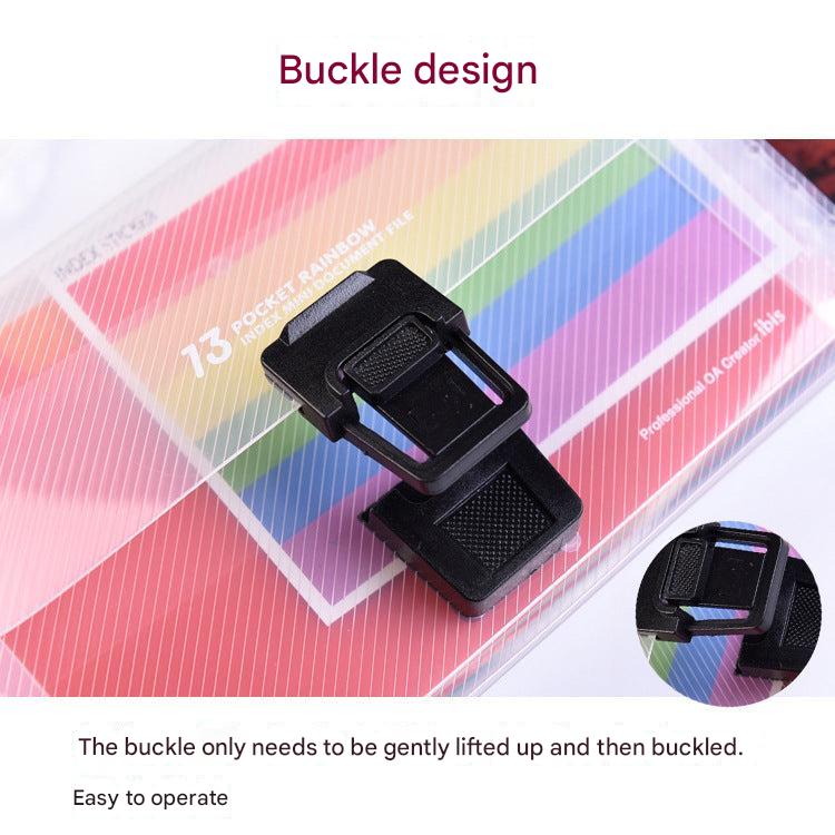 Accordion style file folder for easy access