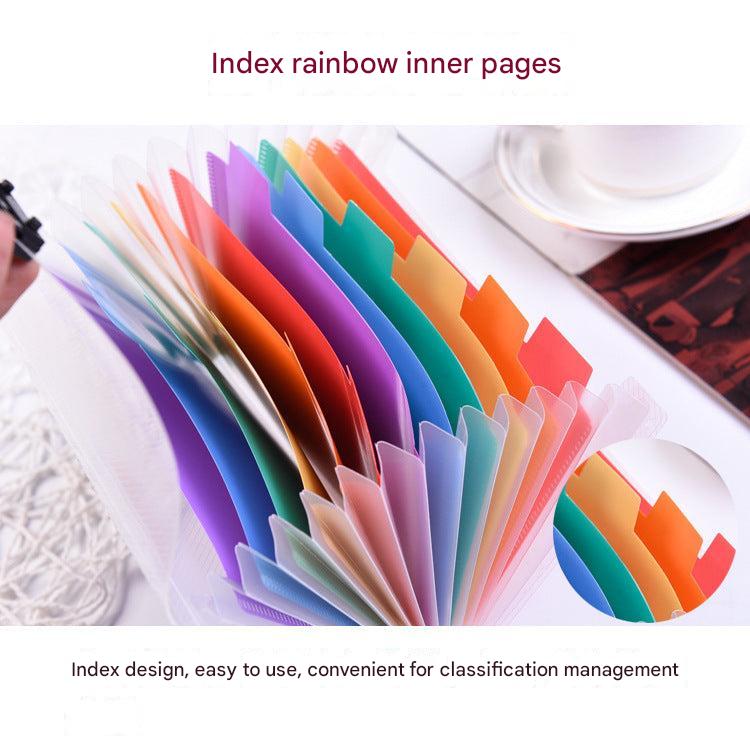Mini file folder showcasing spacious designs