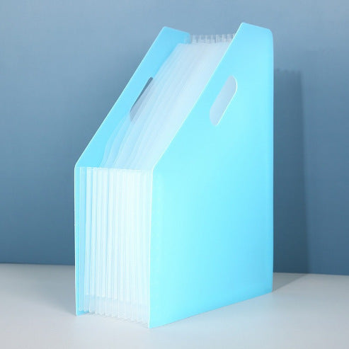 stacked papers inside student file