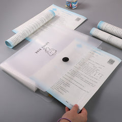 document bag with little bear design