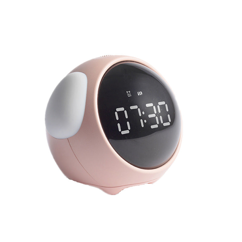Side view of the kids alarm clock