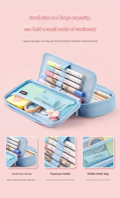 pencil case with stationery inside