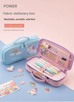 pencil case for school supplies in action
