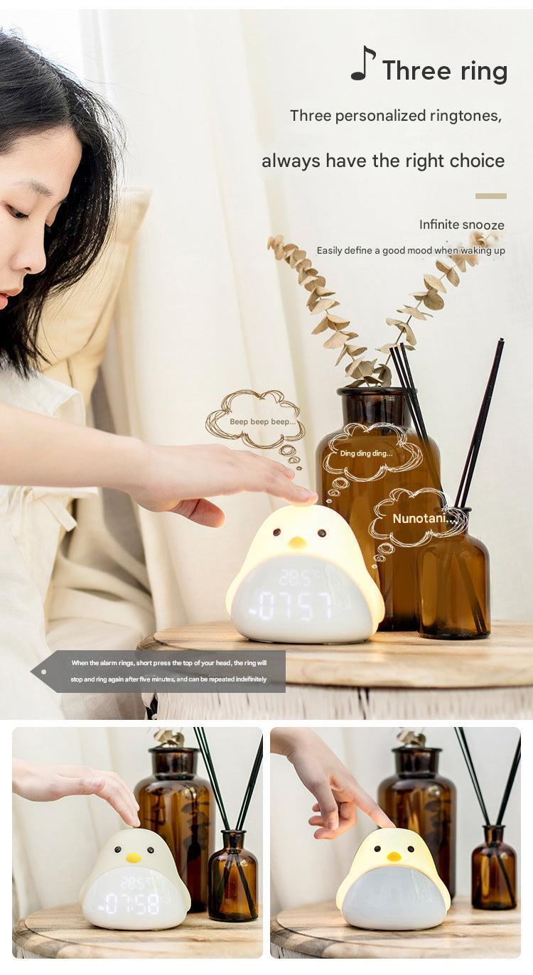 Smart Lazy Time Bird Alarm Clock with LED light