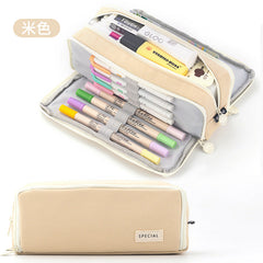 Interior compartments of Angoo pencil case