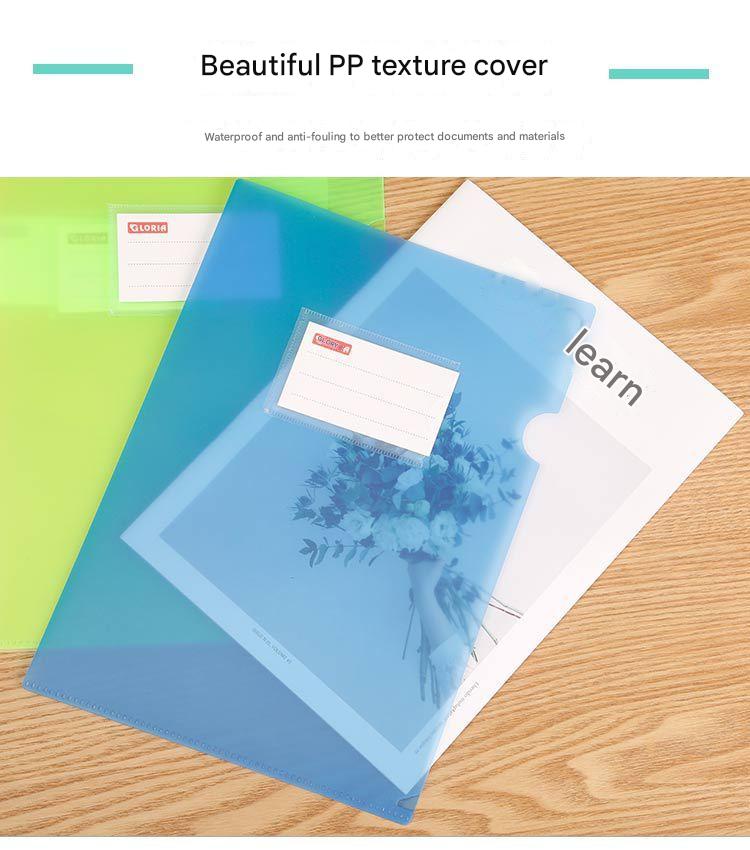 Image showing multi-coloured document folder stack