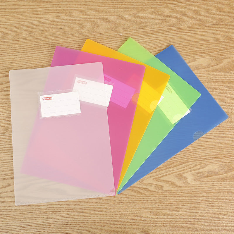 Image showing multi-coloured document folder stack