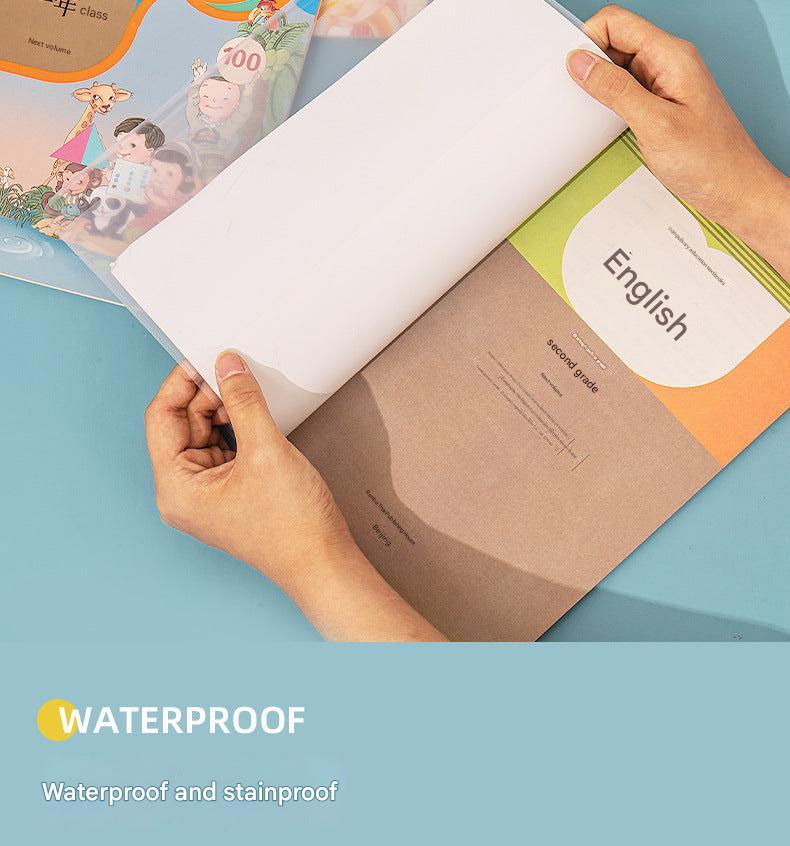 transparent self-adhesive book cover film