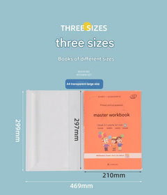 A4 book cover showing waterproof feature