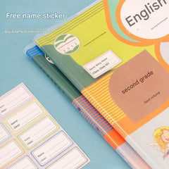 A4 book cover showing waterproof feature