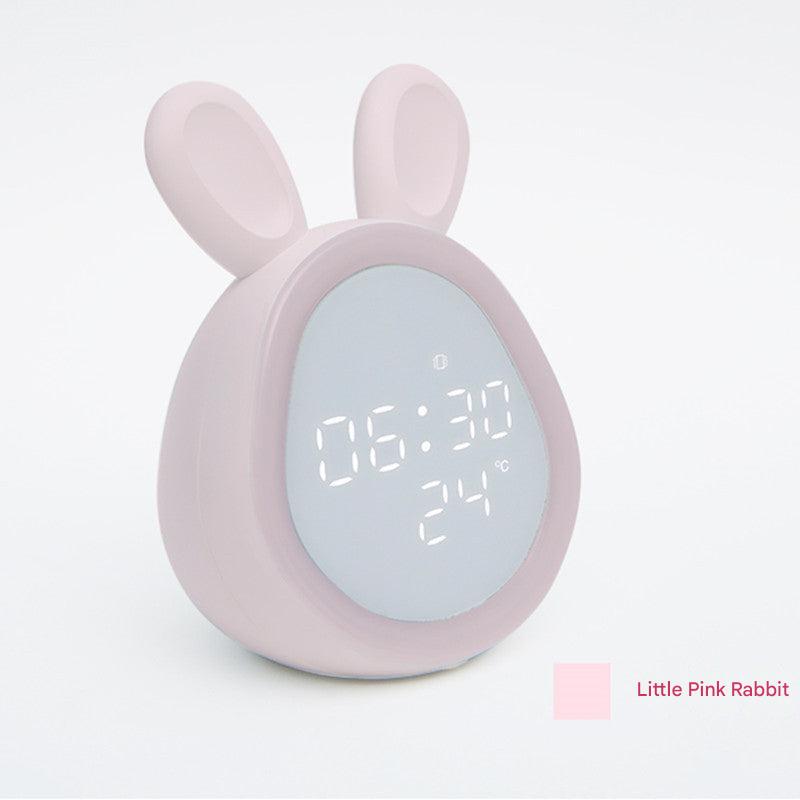 Cute Time Bunny LED Alarm Clock front view