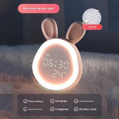 Children's clock with vibrant colours