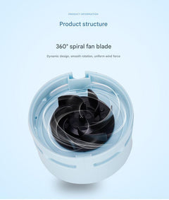 Image of Compact Electric Mini Vacuum Cleaner in Black