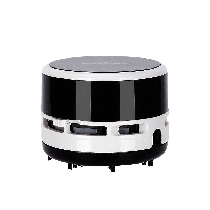 Image showcasing the battery powered vacuum cleaner usage