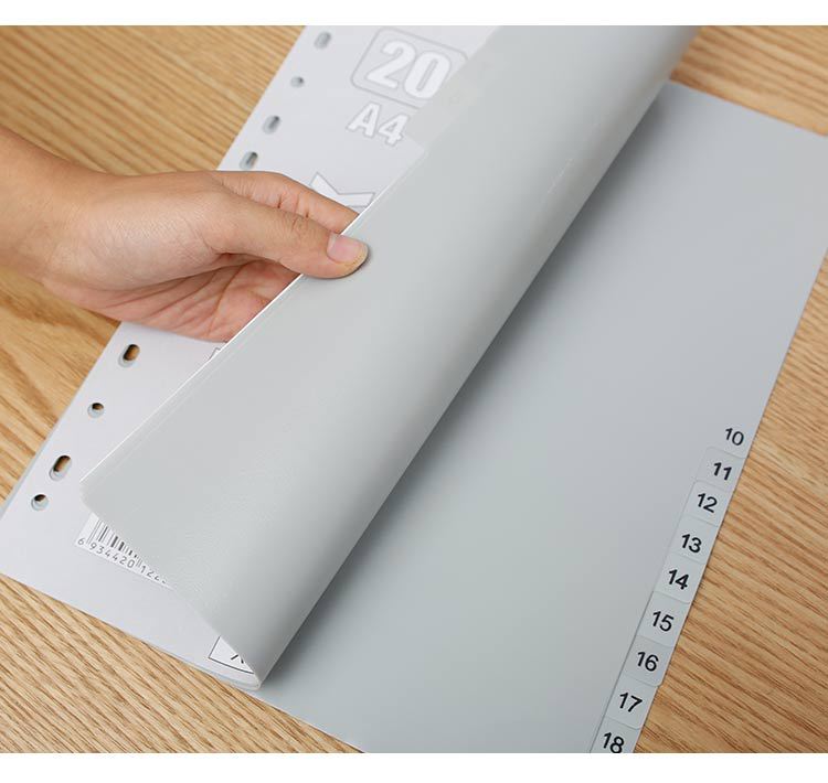 Premium A4 Colourful Divider Tabs Image 4