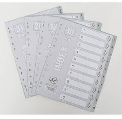 Premium A4 Colourful Divider Tabs Image 3