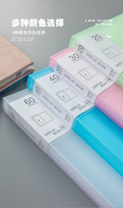 Customisable A4 document binder in various colours