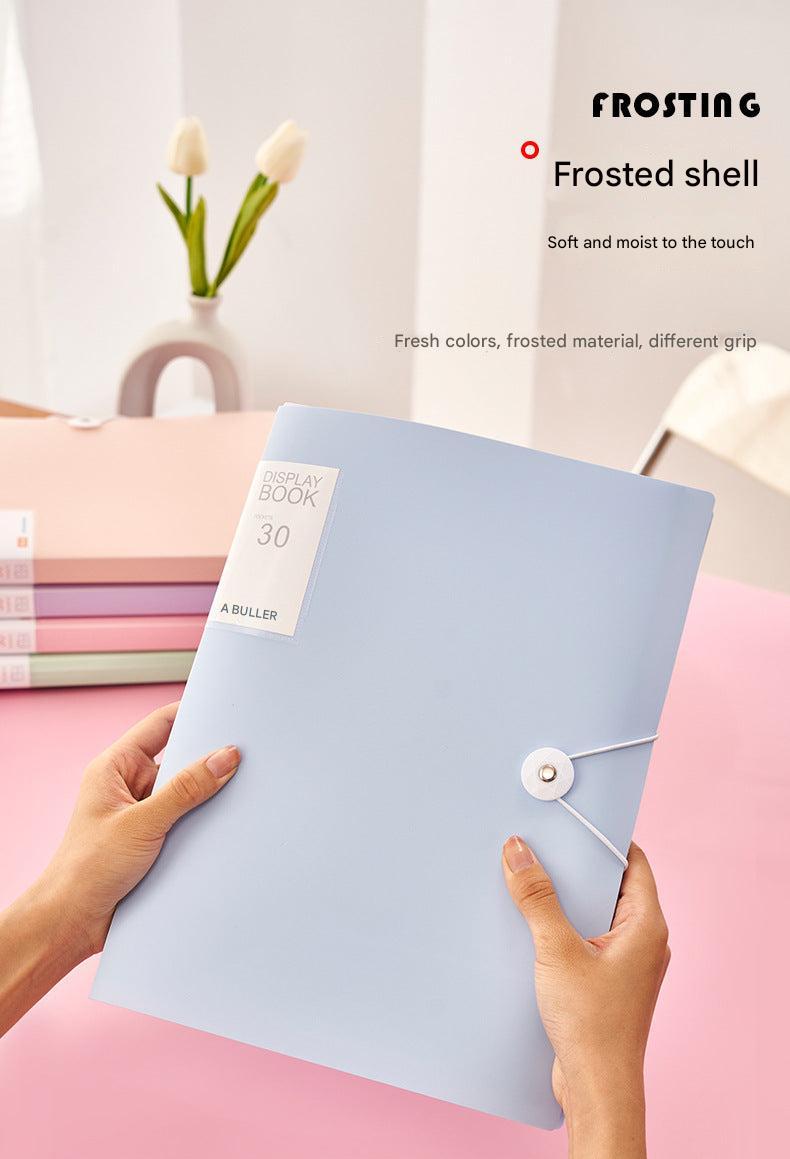 Multicolour A4 Document Folder displaying various sizes
