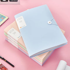 A4 Document Folder showing multiple pockets