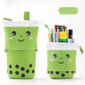 Cute Milk Tea Pencil Case front view