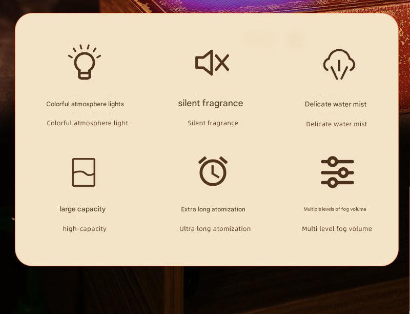 Bluetooth speaker integrated into humidifier