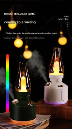 compact USB ultrasonic humidifier side view