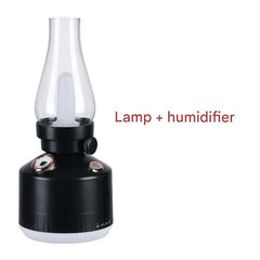 hum humidifier and light in outdoor setting