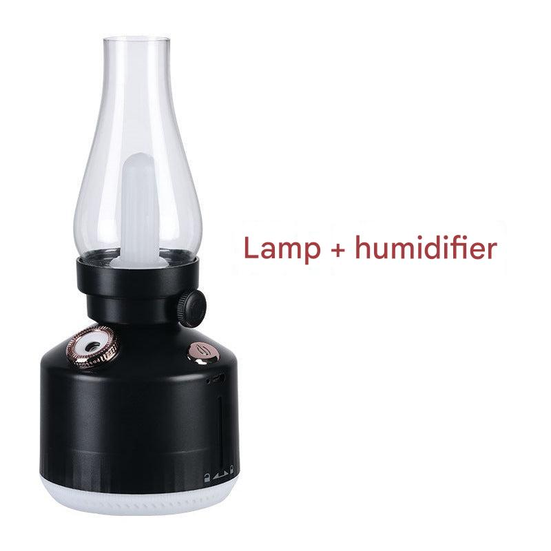 hum humidifier and light in outdoor setting